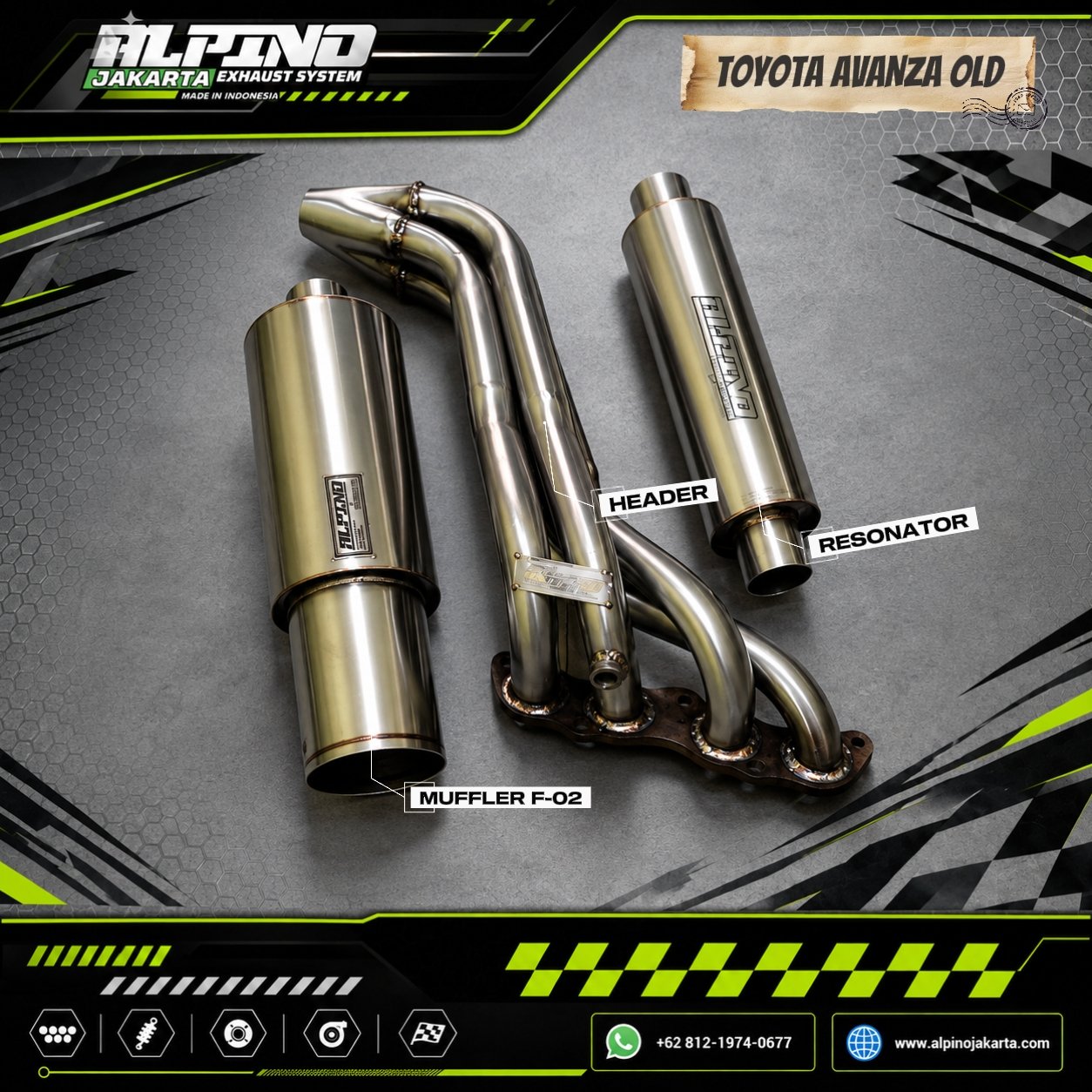 Knalpot Avanza